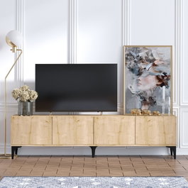 Hanah Home Nora - Soporte de TV Roble zafiro